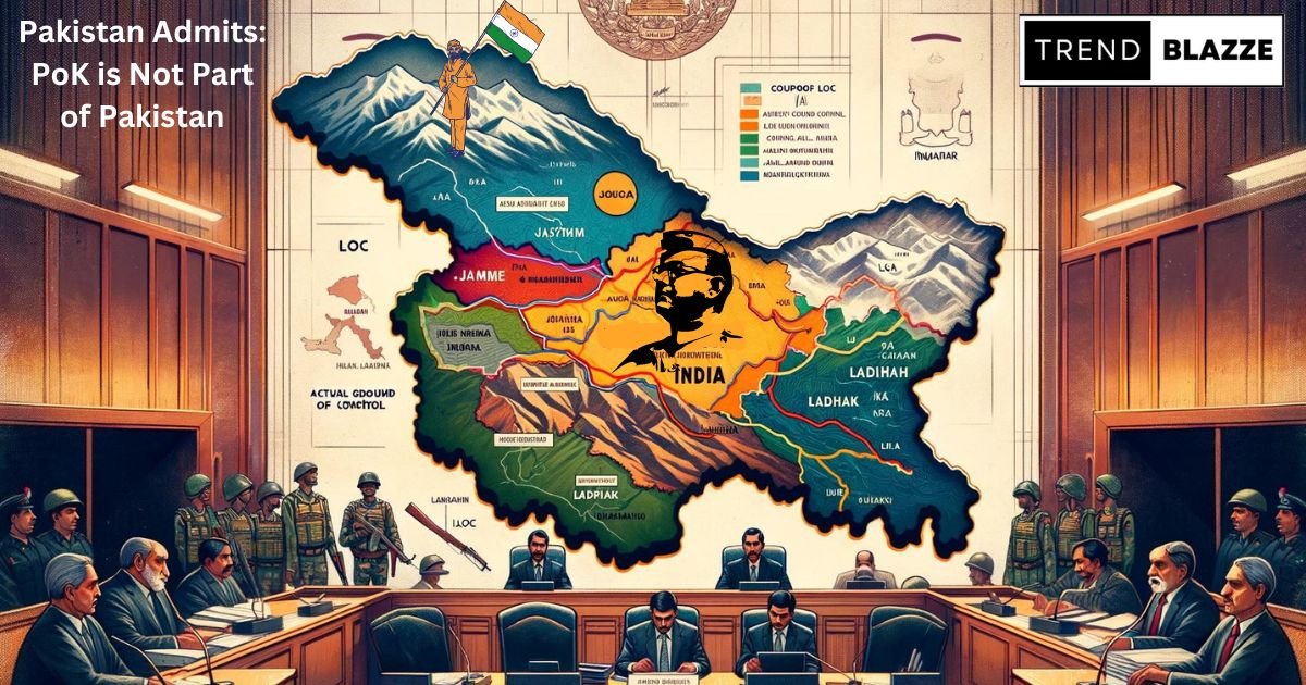 Pakistan Admits: PoK is Not Part of Pakistan