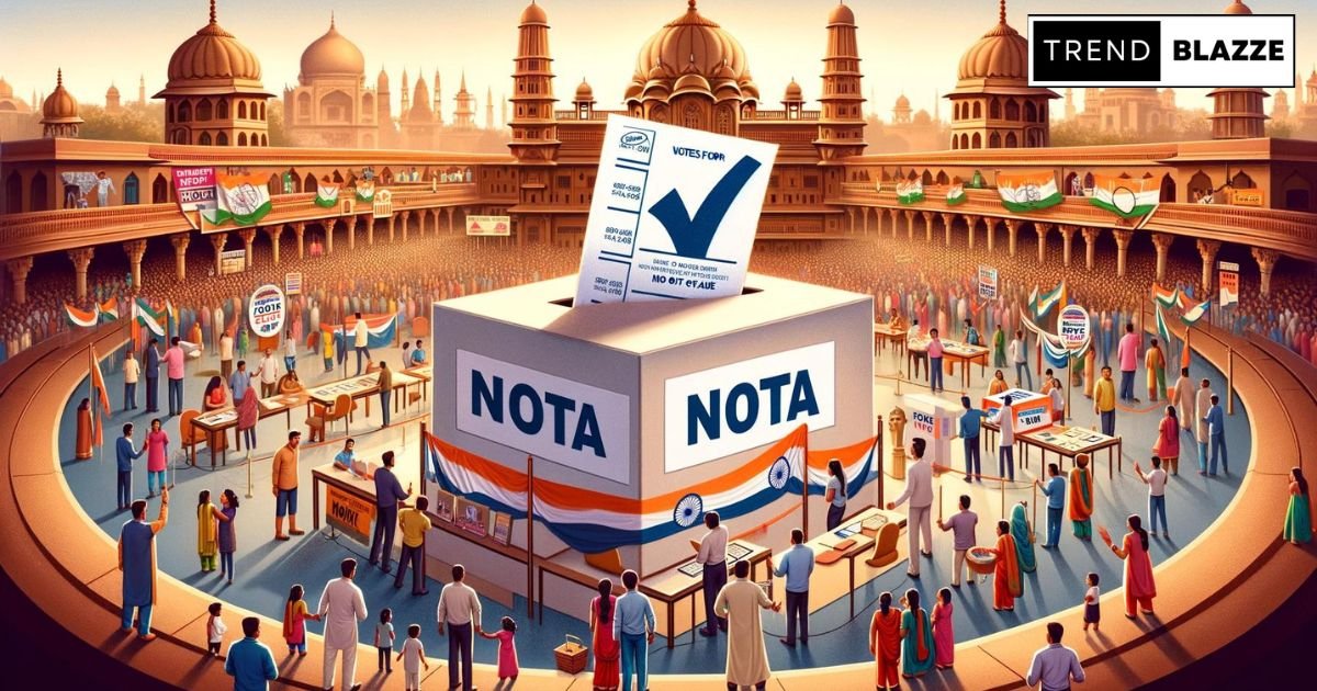 NOTA Shines in Indore Elections: Secures Second Place with Over 2 Lakh Votes