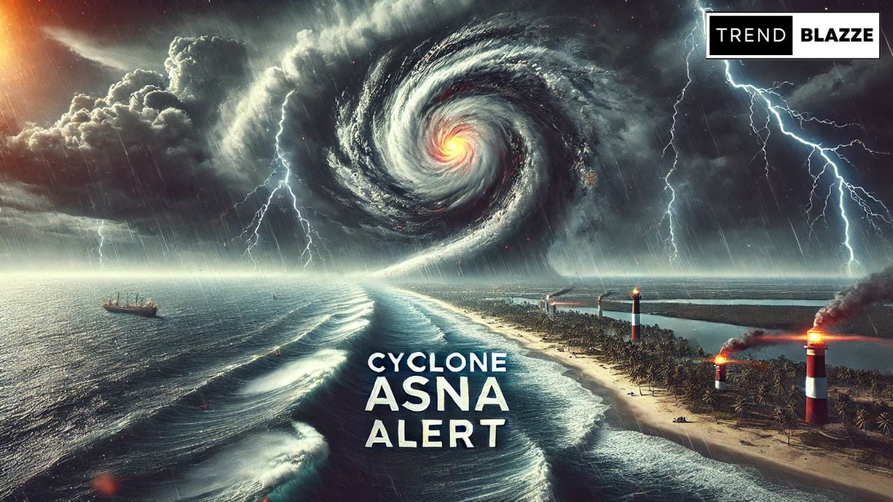 Alert Issued for Rare Cyclone 'Asna' on Gujarat's Kutch Coast