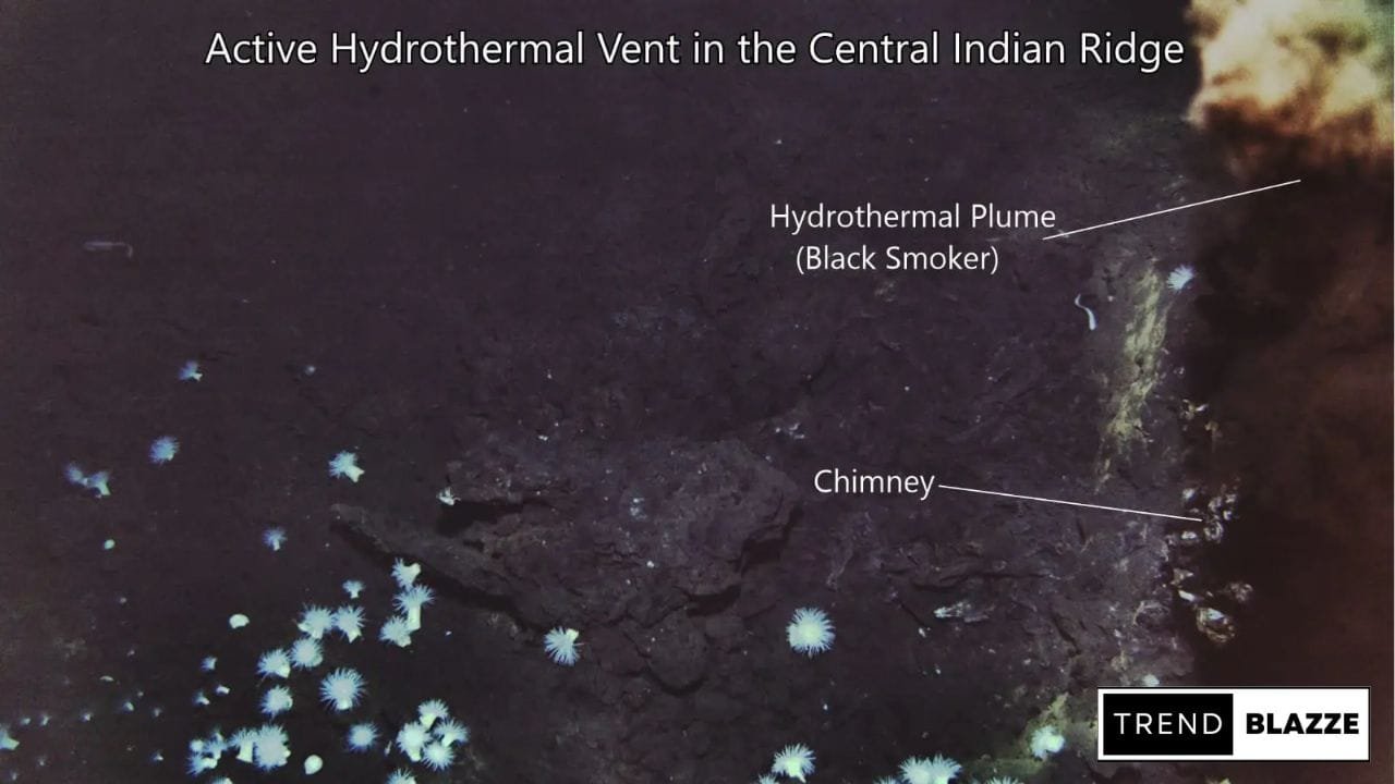 First Active Hydrothermal Vent in Indian Ocean